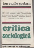 bnk ant Ion Vasile Serban - Critica sociologica