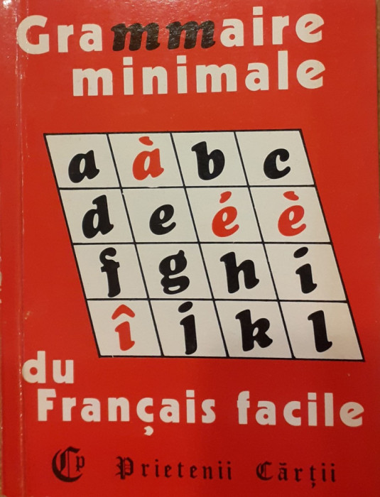 Grammaire minimale du Francais facile