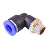 Mufa rapida cot din plastic cu surub metalic FI 10 si filet 1/4