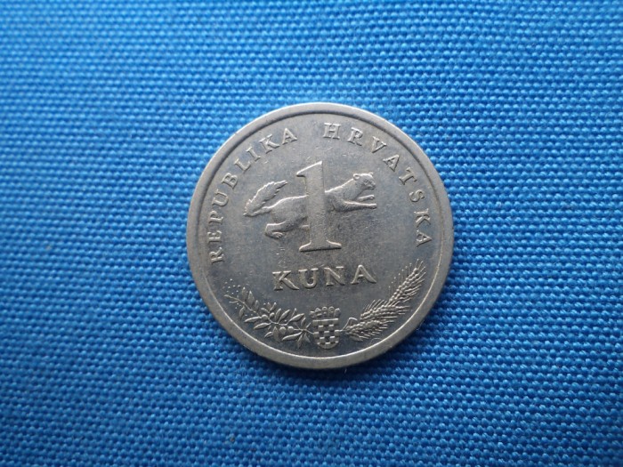 1 KUNA 1993 CROATIA