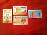 Serie Nigeria 1989 - 25 Ani - Banci de Dezvoltare , 4 valori