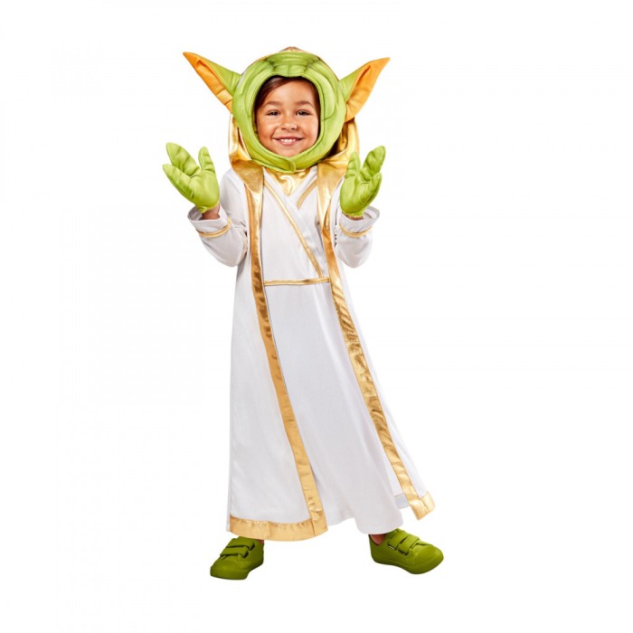 Costum Master Yoda, Aventurile Tinerilor Jedi pentru copii - Star Wars: Young Jedi Adventures 5-6 ani 110-116 cm
