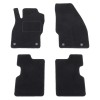 Set covorase auto mocheta Velor OPEL CORSA E, 11.2014-, negru,