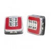 Stop LED Camion Patrat 12V/24V, 10.5x9.5cm, Pozitie, Frana, Semnalizare, Lampa numar - Omologat UE