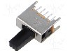 Intrerupator glisant, 2 pozitii, DPDT, ON-ON, TE Connectivity - MSS225004