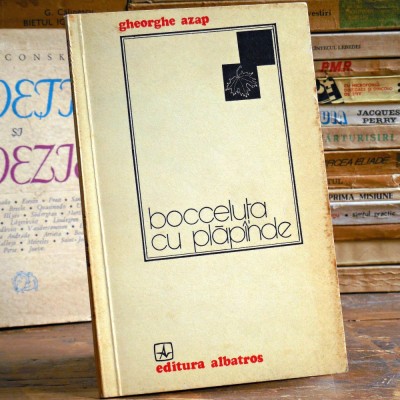 BOCCELUȚA CU PLĂP&amp;Acirc;NDE / PLĂP&amp;Icirc;NDE Volum Rar, Versuri / Poezii de Gheorghe AZAP. Poet din Ticvaniu Mic, Caraș-Severin BANAT. Cultură și Poezie Bănățeană foto