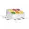 vidaXL Recipient Gastronorm cu 6 secțiuni GN 1/6 oțel inoxidabil 51224