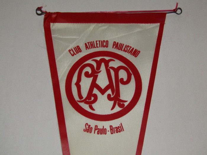 Fanion (vechi) fotbal - Club ATHLETICO PAULISTANO Sao Paulo (BRAZILIA)