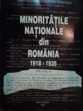 MINORITATILE NATIONALE DIN ROMANIA 1918-1925