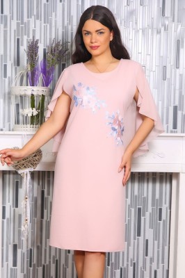 Rochie de Ocazie Martis Roze - 56Marimea foto