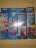 Set 4 Rezerve Periuta Electrica Oral-B Kids Braun, Originale, Sigilate