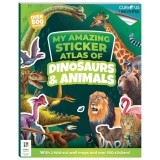 Cumpara ieftin Incredible Sticker Atlas Dinosaurs And Animals