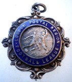 II.104 MEDALION SPORT FOTBAL FOOTBAL LEAGUE LONDON POSTAL REGION G. BUTLIN