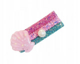 Roz Glitter roz perla perla Shell Clip