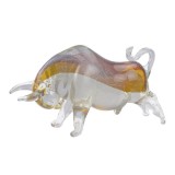 Taur furios-figurina din sticla Murano MN-58