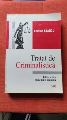 Tratat de criminalistica - Emilian Stancu foto