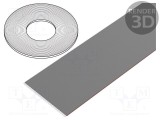 Cablu bandă 1,27mm litat Cu neecranat PVC gri 76m CONNFLY
