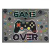 Mapă Plastic, Model &Ccedil;&times;Game Over&Ccedil;Ł, Controler, Dimensiuni 33x24cm, Gri, Oem