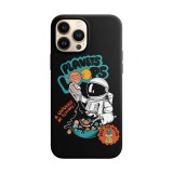 Husa compatibila cu Apple iPhone 11 Pro Max model Planet loop universe flavor,Silicon, Tpu, Viceversa, Transparent, Carcasa