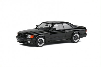 Macheta auto Mercedes-Benz 560 SEC AMG black 1990, 1:43 Solido foto