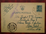 1942-C.P. circ.CENZURAT Ploiesti8-Ploiesti-Azuga, Necirculata, Printata
