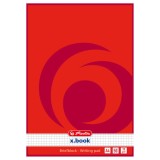 Bloc notes a4 50f patratele x.book, Herlitz