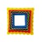 Set 5 forme decupatoare in forma de Patrat, pentru biscuiti sau gogosi, 7 cm, 518COF