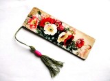 semn carte cu flori de anemone 35064