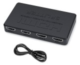 Splitter HDMI 4c 1.4 cu amplificare 4k 30Hz