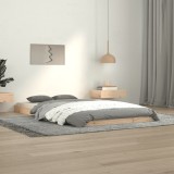 vidaXL Cadru de pat, 100x200 cm, lemn masiv de pin