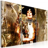 Cumpara ieftin Tablou - Judith (3 Parts) Green 120x80 cm
