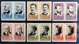 ROMANIA 1965 Aniversari culturale - Pereche (serie nestampilata x2) MNH** LP 606