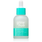 Glow Hub The Glow Giver ser facial cu efect iluminator cu acid glicolic 30 ml