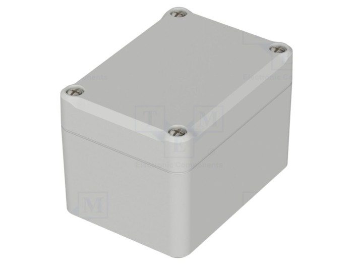 Carcasă universală ABS gri IP65