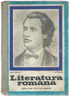 Literatura romana - manual clasa a IX-a (1971) foto
