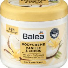 Balea Cremă de corp vanilie & cocos, 500 ml