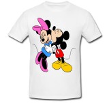 Cumpara ieftin Tricou &quot; Mickey Mouse kissed Minnie Mouse &quot;