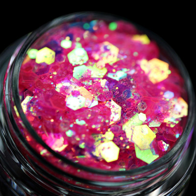 Glitter cosmetic pentru machiaj PK133 KAJOL Beauty, 1g foto