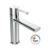 Baterie Lavoar Jungborn Lambda Crom Lucios, Monocomanda, Alama, Cartus Ceramic, Ventil Push-Open