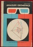 Georgel Rotariu, "Anaglife geometrice" - 1970 - ochelarii sunt in plicul lipit la finalul cartii