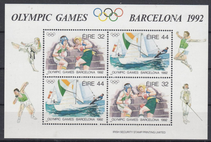 Irlanda 1992 - J.Olimpice BARCELONA - MNH