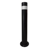 Stalp metalic negru de protectie