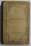 OEUVRES DE VIRGILE , TEXTE LATIN par F. PLESSIS et P. LEJAY , 1913