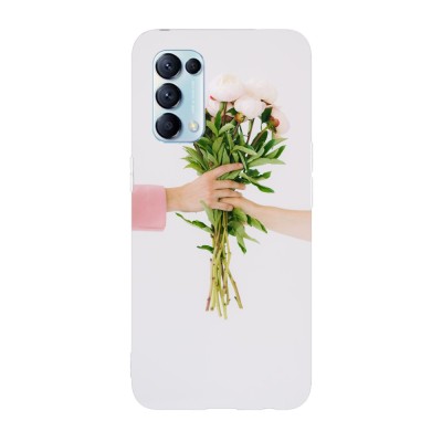 Husa compatibila cu Oppo Find X3 Lite model Flower bouquet gift, Silicon, TPU, Viceversa foto