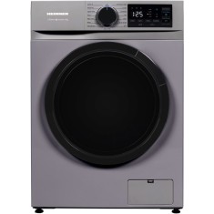 Masina de spalat rufe Heinner HWM-M814IVNSA+++, 8 kg, 1400 RPM, Clasa A, Slim, Display LED, Blocare acces copii, Silver