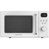 Cuptor cu microunde Daewoo KOR-6S2BW-1, 20 L, 700 W, display LED, 8 programe, 10 niveluri de putere, Alb