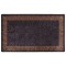 Gossi covor lavabil, negru si auriu, 190x300 cm, antiderapant
