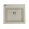 Chiuveta din compozit de granit pentru bucatarie ELEFANT PREMIUM 5852 VESTA Nisip bej 580 x 518 mm Innovative ReliableTools