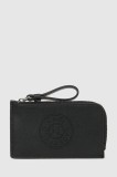 Karl Lagerfeld portofel de piele culoarea negru, A4W32024