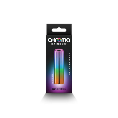 Chroma - Glonț vibrator, multicolor, 7 cm foto